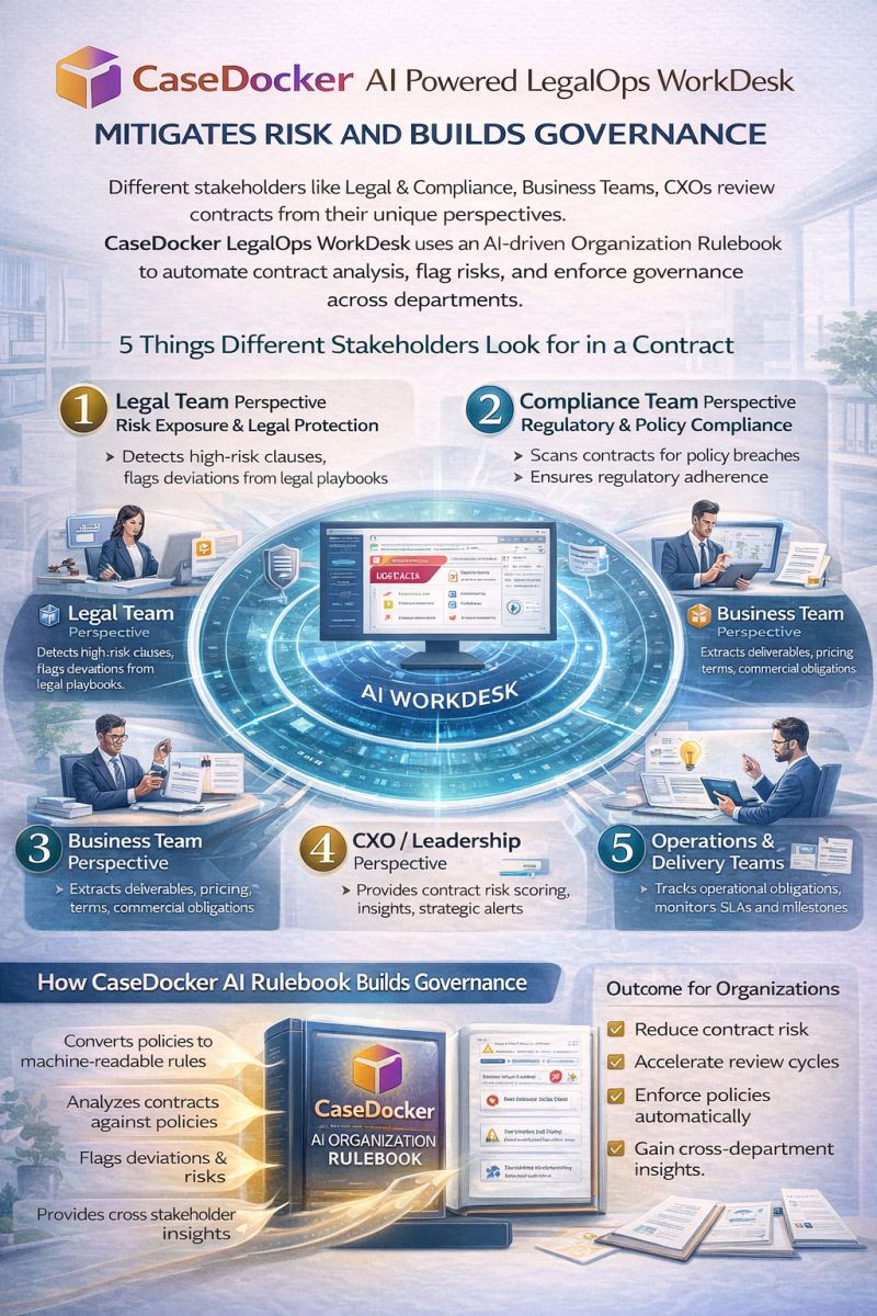 5 Things Different Stakeholders Look for in a Contract
