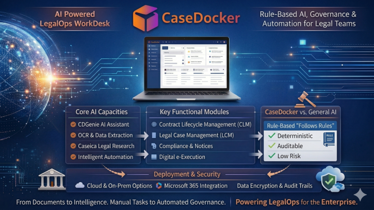 AI-Powered LegalOps Platform: Automate Contracts, Compliance & Governance
